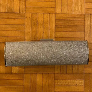 Silver glitter  clutch